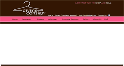 Desktop Screenshot of divineconsignsaleil.com